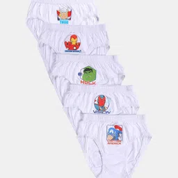 Bodycare Kids Boys Pack Of 5 Assorted Avengers Printed Basic Briefs KIA9401-PK001-image-73