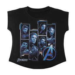 Marvel by Wear Your Mind Girls Black Printed Top-image-11