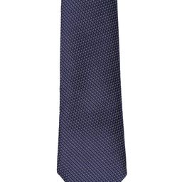 Calvadoss Men Blue & White Woven Design Broad Tie-image-34