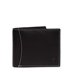 WildHorn Men Black Classic Genuine Brother Leather Wallet & Rakhi Gift Set-image-90