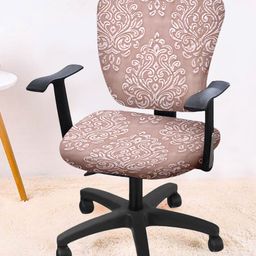 Cortina Set Of 4 Pink Printed Chair Covers-3
