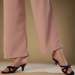 Inc 5 Striped Kitten Heel Sandals With Bows-picture-31