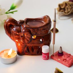 Archies Brown & Pink Aroma Diffuser Set-76