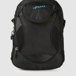 F Gear Unisex Black Solid Sniper Lite V2 Backpack-25