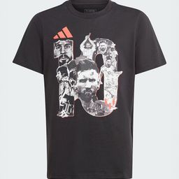 ADIDAS Boys Lionel Messi Printed Pure Cotton Football T-shirt-picture-17