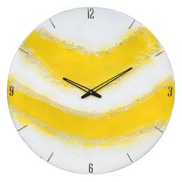 CHRONIKLE White Round Wood Traditional Wall Clock-image-31