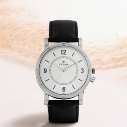 Titan Men Silver-Toned Dial Watch 1639SL03-image-85