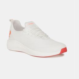 U.S. Polo Assn. Men Off-White Textile Walking Shoes-image-20