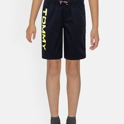 Tommy Hilfiger Boys Navy Blue Printed Shorts-10