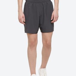 ASICS Silver 7In   Men Grey Solid Mid-Rise Sports Running Shorts-38