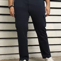Freeform by High Star Men Easy Wash Chinos Trousers-image-70