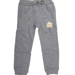 Disney by Wear Your Mind Kids Grey Melange Solid Pure Cotton Joggers-picture-44