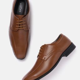 INVICTUS Men Round-Toe Formal Derbys-image-60
