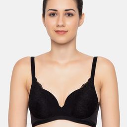 Triumph Style Spotlight Padded Wired Lace T-shirt Bra-picture-27