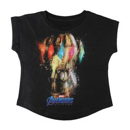 Marvel by Wear Your Mind Girls Black Printed Top-image-45