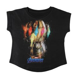 Marvel by Wear Your Mind Girls Black Printed Top-image-53