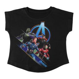 Marvel by Wear Your Mind Girls Black Printed Top-picture-26