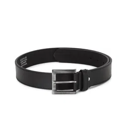 Peter England Men Black Textured PU Formal Belt-picture-15