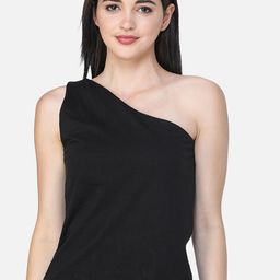 SCORPIUS Women Black Solid Top-image-78