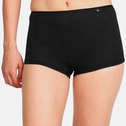 Jockey Women Black Solid Boy Shorts Briefs SS04-0105-image-49