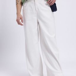 glitchez Men Wide Leg Loose Fit Jeans-image-74