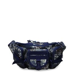 F Gear Unisex Navy Blue & Grey Camouflage Printed Waist Pouch-image-62