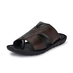 Auserio Men Leather One Toe Flats-37