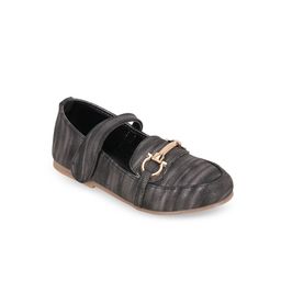 In Fashion By Solly Dolly Girls Black Printed Ballerinas-picture-33