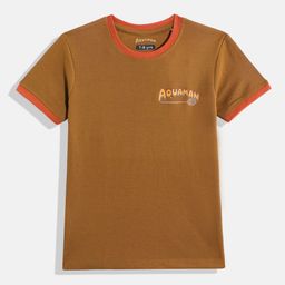 Eteenz Boys Aquaman Printed Cotton T-shirt-image-14