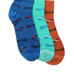 Reebok Unisex Pack of 3 Brand Logo Patterned Ankle-Length LS Vector Socks-image-22