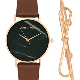 JOKER & WITCH Women Black Sugar Watch & Bracelet Gift Set JWBS340-image-29