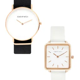 JOKER & WITCH Black & White Char & Ella Couple Watch Gift Set JWCW206-image-12