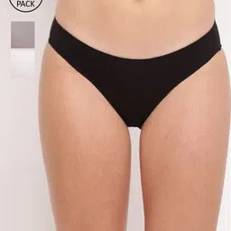 BASIICS by La Intimo Women Pack Of 5 Solid Bikini Briefs BK11B2G1W2-image-32