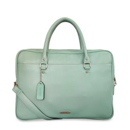 Toteteca Unisex Green Laptop Bag-29