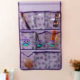 Cortina Unisex Purple Printed Handbag Organiser-picture-47