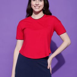 Eppe Women Oversized Dry-Fit Drop-Shoulder T-shirt-image-54