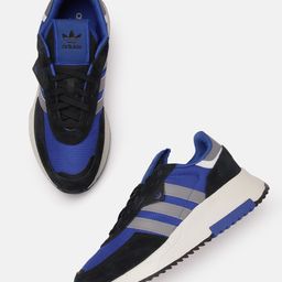 ADIDAS Originals Men RETROPY F2 Colourblocked Suede Sneakers-image-44