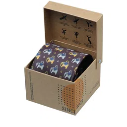 Tossido Men Brown Printed Broad Tie-image-38