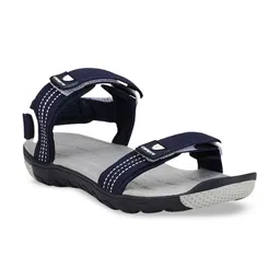 Campus Men Navy-Blue & Grey Solid Sports Sandals-image-115