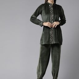 Cayman Embellished Ethnic Co-Ords-image-57