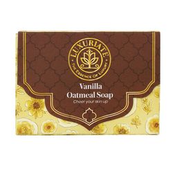 LUXURIATE Brown Vanilla Oatmeal Soap Bar-image-89