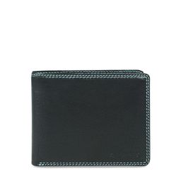 CALFNERO Men Black Solid Two Fold Leather Wallet-9