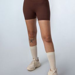 CULT Women Slim Fit High-Rise Cycling Sports Shorts-45