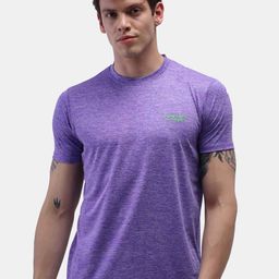 Masculino Latino Men Purple Rapid-Dry Sports T-shirt-image-2