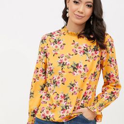 Harpa Women Yellow Printed Top-image-53