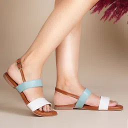 TRYME Women Open Toe Flats-image-96