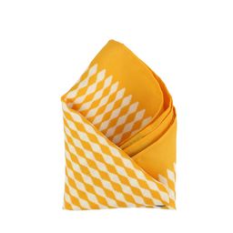Calvadoss Men Yellow & White Printed Pocket Square-picture-49