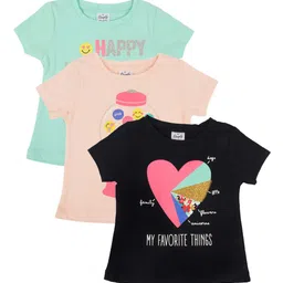 Simply Girls Pack of 3 Printed Top-image-22