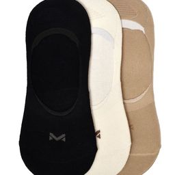 MARC Unisex Pack of 3 Solid Shoe-Liners-47