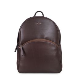 tohl Women Brown Textured Backpack-image-82